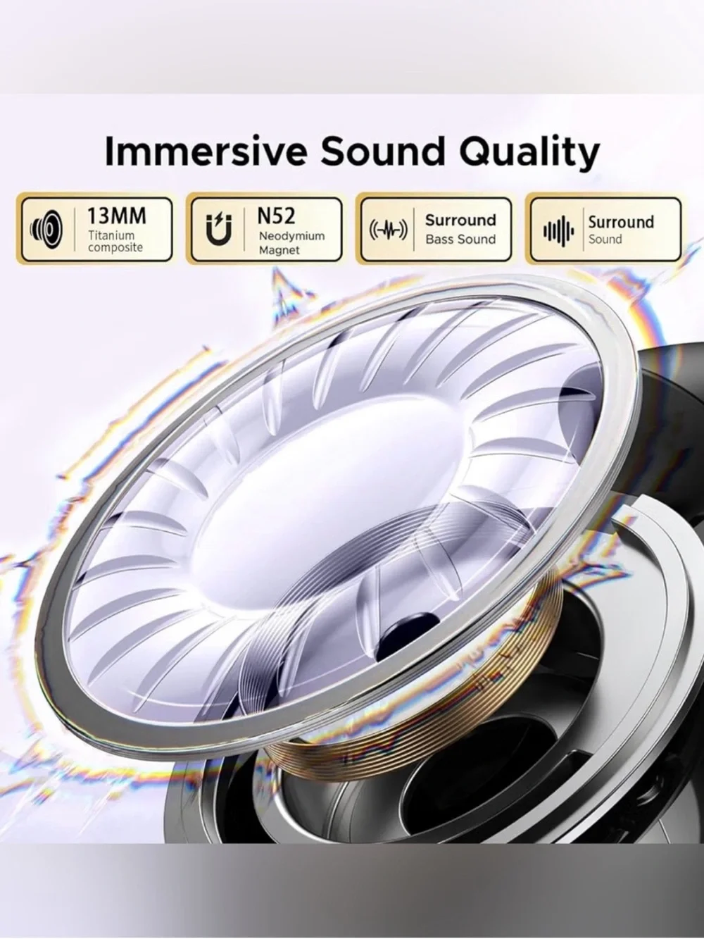 wireless earbuds ANC+ENC heart rate monitoring IPX6| pro3 real time translation